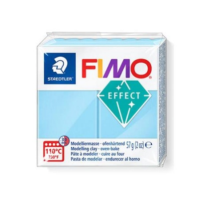 Modelovacia hmota, 57 g, polymérová, FIMO "Effect", pastelovo vodová