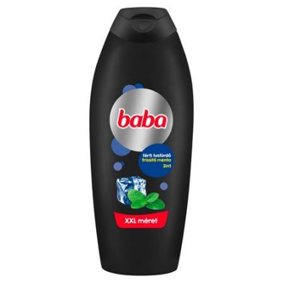 Sprchový gél, pánsky, 750 ml, BABA, s výťažkom z mäty