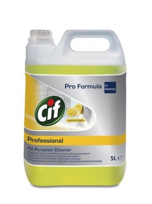 Univerzálny čistiaci prostriedok, 5 l, CIF, citrón