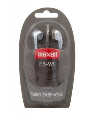 Slúchadlá, MAXELL "Ear Buds 98", strieborná