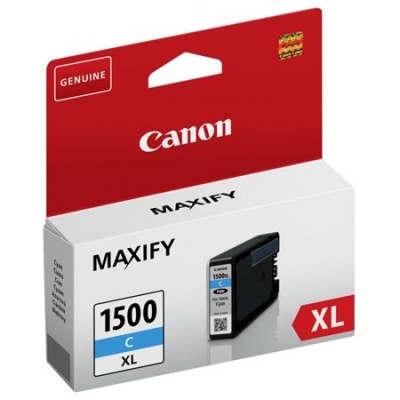 PGI-1500CXL náplň do tlačiarní Maxify MB2350, CANON, modrá, 12 ml