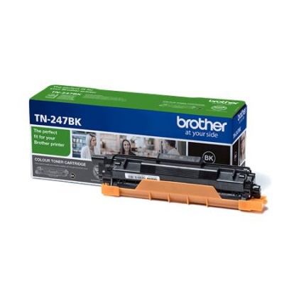 TN247BK Laserový toner k tlačiarňam  HL-L3210, HL-L3270, DCP-L3510, MFC-L3730, BROTHER, čierny, 3k