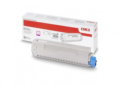 45862838 Laserový toner, k MC853/MC873 tlačiarňam, OKI, magenta, 7,3k